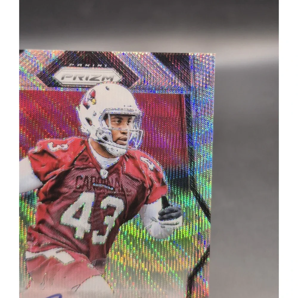 2017 Prizm Rookie Haason Reddick #RA-HR Rookie Autograph Blue Wave /149 (RC)